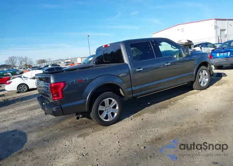 2015 Ford F-150 Platinum from USA, damaged, VIN 1FTEW1EF6FFC02984